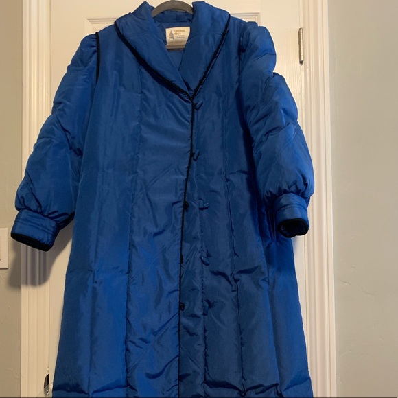 London Fog 80’s Puffer princess coat - Picture 2 of 4